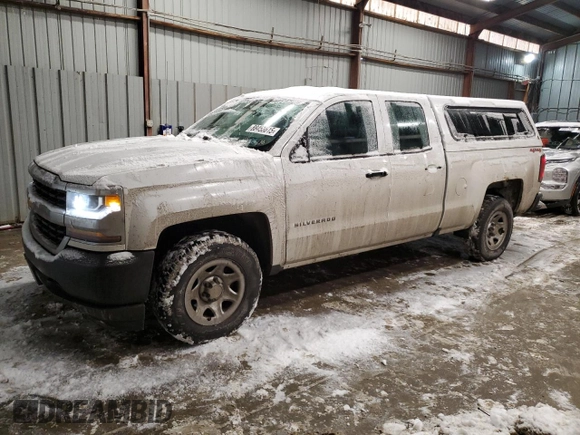 2016 Chevrolet Silverado 1500 Work Truck with VIN 1GCVKNEH7GZ266584, listed as a Copart auction lot 88453615 with 180,267 mi miles and Salvage Title. Bid and sale history available at carsss.com. Image 1.