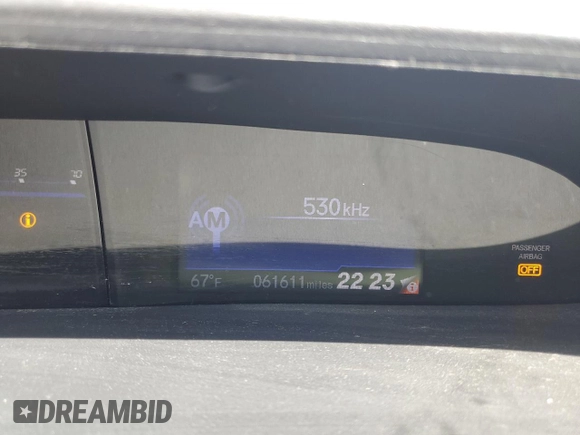 2015 Honda Civic LX with VIN 19XFB2F52FE104119, listed as a Copart auction lot 53857125 with 61,611 mi miles and Salvage Title. Bid and sale history available at carsss.com. Image 9.