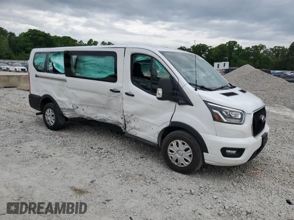 2023 Ford Transit Passenger XL с VIN 1FBAX2Y82PKA49323, выставлен на аукционе Copart как лот 54052765 с пробегом 54 768 миль миль и Чистый • Clean title. История ставок и продаж доступна на DreamBid. Изображение 4.