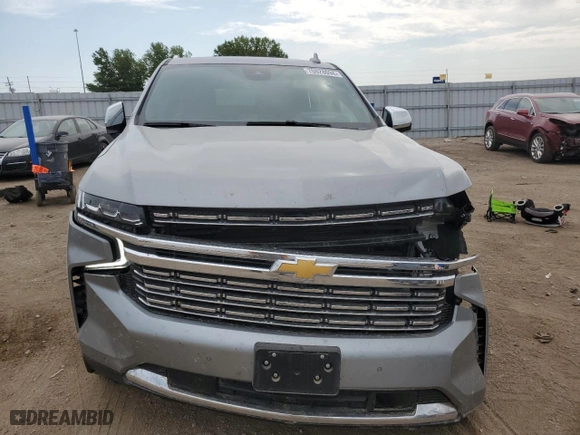 2024 Chevrolet Suburban Premier with VIN 1GNSKFKD5RR220031, listed as a Copart auction lot 70828094 with 8,410 mi miles and Salvage Title. Bid and sale history available at carsss.com. Image 5.