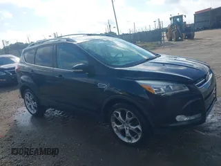 2013 Ford Escape Titanium with VIN 1FMCU9J9XDUC33185, listed as a IAAI auction lot 42749342 with 109,454 mi miles and . Bid and sale history available at DreamBid. Image 1.