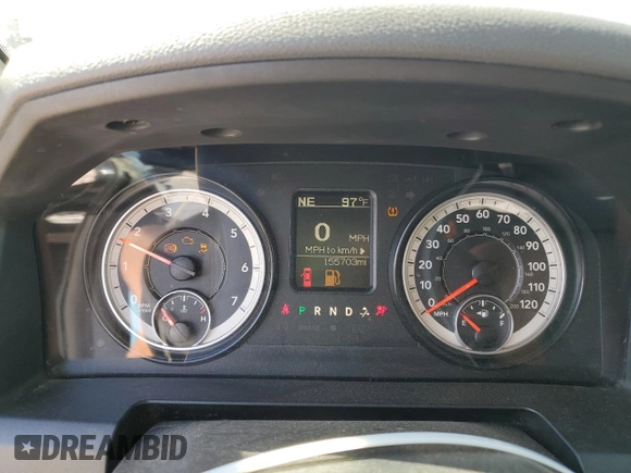 2016 Ram 1500 Express z VIN 1C6RR6FTXGS189585, wystawiony jako Copart lot #55665575 z przebiegiem 155 703 mil mil oraz Szkoda całkowita • Salvage title. Historia ofert i sprzedaży dostępna na DreamBid. Obrazek 9.