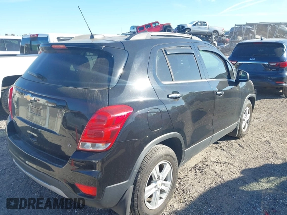2020 Chevrolet Trax LT with VIN KL7CJLSB4LB011695, listed as a IAAI auction lot 41854666 with 49,884 mi miles and . Bid and sale history available at DreamBid. Image 4.