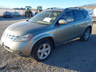 2005 Nissan Murano SL with VIN JN8AZ08W05W441073, listed as a IAAI auction lot 41344637 with 195,597 mi miles. Bid and sale history available at carsss.com. Image 2.