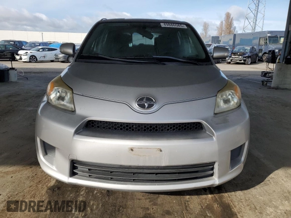 2012 Scion xD with VIN JTKKU4B45C1023933, listed as a Copart auction lot 49886585 with 206,421 mi miles and Salvage Title. Bid and sale history available at DreamBid. Image 5.