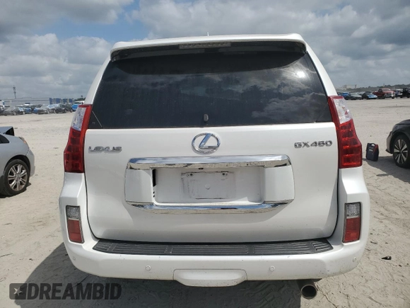 2010 Lexus GX 460 with VIN JTJBM7FX0A5003024, listed as a Copart auction lot 54664255 with 179,486 mi miles and Clean Title. Bid and sale history available at DreamBid. Image 6.