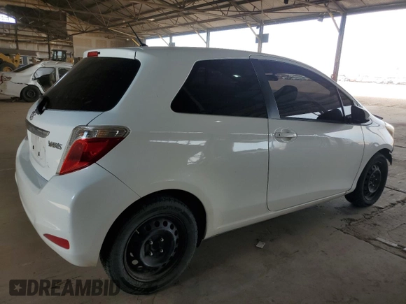 2014 Toyota Yaris L with VIN JTDJTUD31ED583248, listed as a Copart auction lot 65242084 with 163,573 mi miles and Clean Title. Bid and sale history available at carsss.com. Image 3.