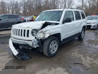 2017 Jeep Patriot Sport with VIN 1C4NJPBA9HD149111, listed as a IAAI auction lot 41103084 with 143,552 mi miles. Bid and sale history available at carsss.com. Image 17.