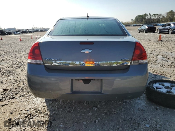 2008 Chevrolet Impala LT with VIN 2G1WT58K381301262, listed as a Copart auction lot 86634124 with 185,539 mi miles and Salvage Title. Bid and sale history available at DreamBid. Image 6.