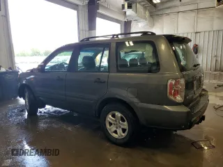 2007 Honda Pilot LX z VIN 5FNYF28107B025518, wystawiony jako Copart lot #58331775 z przebiegiem 130 641 mil mil oraz Nie do naprawy • Non repairable. Historia ofert i sprzedaży dostępna na DreamBid. Obrazek 2.