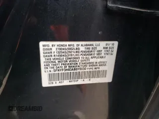 2010 Honda Pilot Touring with VIN 5FNYF3H83AB019030, listed as a Copart auction lot 82398644 with 180,912 mi miles and Salvage Title. Bid and sale history available at DreamBid. Image 15.