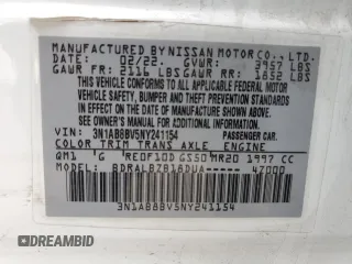 2022 Nissan Sentra S with VIN 3N1AB8BV5NY241154, listed as a Copart auction lot 47236415 with 79,407 mi miles and Salvage Title. Bid and sale history available at carsss.com. Image 13.