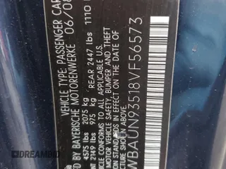 2008 BMW 1 Series 135i z VIN WBAUN93518VF56573, wystawiony jako Copart lot #85492504 z przebiegiem 132 979 mil mil oraz Szkoda całkowita • Salvage title. Historia ofert i sprzedaży dostępna na DreamBid. Obrazek 12.