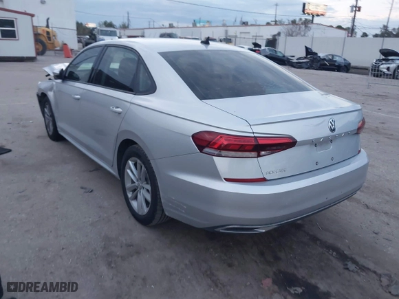 2020 Volkswagen Passat 2.0T S with VIN 1VWAA7A38LC005028, listed as a IAAI auction lot 41045015 with 78,033 mi miles. Bid and sale history available at carsss.com. Image 3.