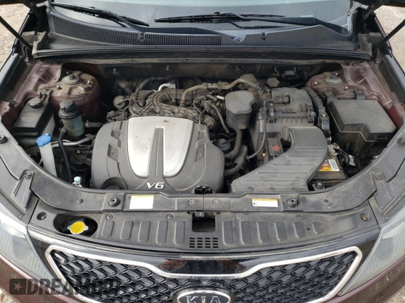 2012 Kia Sorento SX with VIN 5XYKWDA24CG283533, listed as a Copart auction lot 50073615 with 136,445 mi miles and Salvage Title. Bid and sale history available at carsss.com. Image 12.