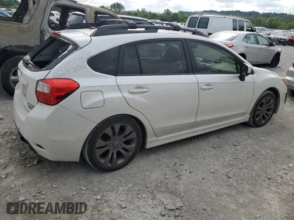 2014 Subaru Impreza Special Sports Limited z VIN JF1GPAS64E8238403, wystawiony jako Copart lot #58225585 z przebiegiem Nie podano mil oraz Szkoda całkowita • Salvage title. Historia ofert i sprzedaży dostępna na DreamBid. Obrazek 3.