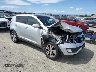 2012 Kia Sportage EX with VIN KNDPCCA2XC7252292, listed as a Copart auction lot 56975535 with 160,445 mi miles and Salvage title. Bid and sale history available at DreamBid. Image 4.