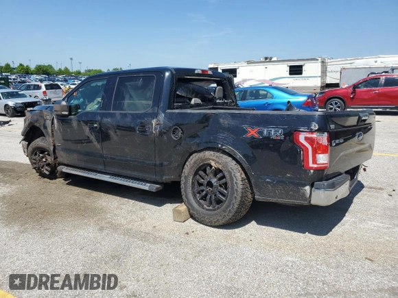 2017 Ford F-150 XL with VIN 1FTEW1EG6HFB84272, listed as a Copart auction lot 56340575 with Not provided miles and Salvage title. Bid and sale history available at DreamBid. Image 2.