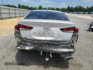 2018 Hyundai Sonata Sport Plus with VIN 5NPE34AF9JH629526, listed as a Copart auction lot 58087274 with 92,493 mi miles and Salvage Title. Bid and sale history available at DreamBid. Image 6.
