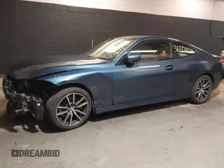 2022 BMW 4 Series 430i xDrive with VIN WBA73AP05NCJ87742, listed as a IAAI auction lot 36773839 with 20,814 mi miles and . Bid and sale history available at carsss.com. Image 14.