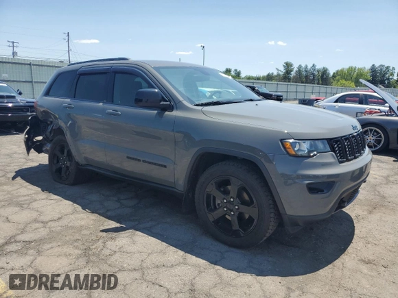 2020 Jeep Grand Cherokee Laredo E with VIN 1C4RJFAG5LC105218, listed as a Copart auction lot 59315475 with 45,589 mi miles and Salvage title. Bid and sale history available at DreamBid. Image 4.