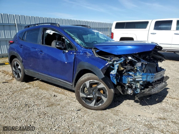 2024 Subaru Crosstrek Limited with VIN 4S4GUHM68R3707869, listed as a Copart auction lot 44650275 with 15,069 mi miles and Salvage Title. Bid and sale history available at carsss.com. Image 4.