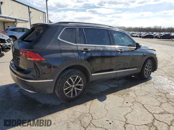 2021 Volkswagen Tiguan SE with VIN 3VV3B7AX2MM068817, listed as a Copart auction lot 46807435 with 72,869 mi miles and Salvage Title. Bid and sale history available at DreamBid. Image 3.