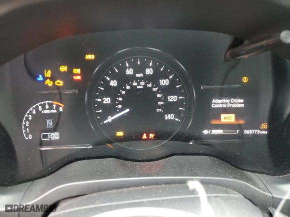 2022 Honda HR-V EX-L with VIN 3CZRU6H7XNM742680, listed as a Copart auction lot 42878165 with 68,773 mi miles and Salvage Title. Bid and sale history available at carsss.com. Image 9.