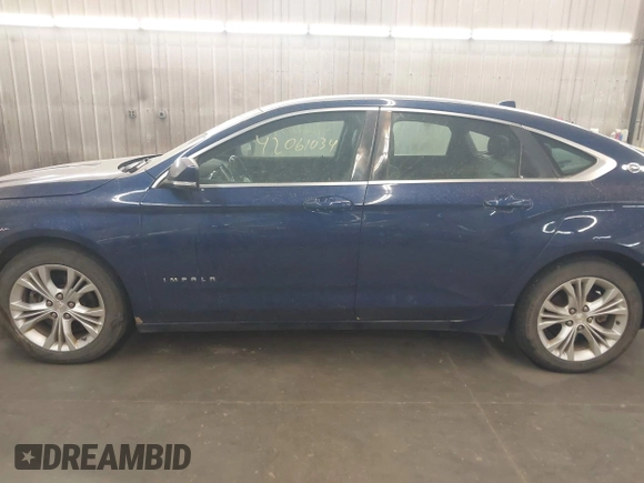 2014 Chevrolet Impala LT with VIN 1G1125S33EU132861, listed as a IAAI auction lot 42061034 with 108,024 mi miles and . Bid and sale history available at DreamBid. Image 15.