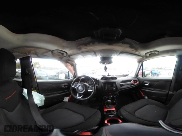 2015 Jeep Renegade Trailhawk with VIN ZACCJBCT9FPB95949, listed as a IAAI auction lot 41558291 with 60,682 mi miles and . Bid and sale history available at DreamBid. Image 18.