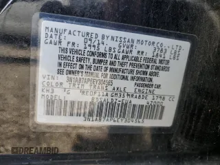 2014 Nissan Sentra S with VIN 3N1AB7AP6EY304565, listed as a Copart auction lot 54067135 with 159,986 mi miles and Salvage Title. Bid and sale history available at DreamBid. Image 12.