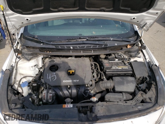 2017 Kia Forte LX with VIN 3KPFL4A70HE065907, listed as a Copart auction lot 48483875 with 65,441 mi miles and Non Repairable. Bid and sale history available at DreamBid. Image 11.