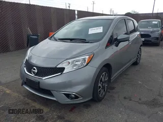2015 Nissan Note SV with VIN 3N1CE2CP4FL432785, listed as a IAAI auction lot 41915034 with 6,902 mi miles and . Bid and sale history available at DreamBid. Image 2.