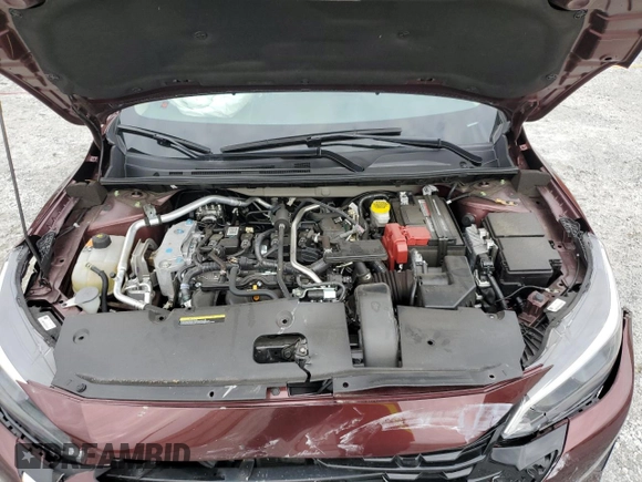 2024 Nissan Sentra SV with VIN 3N1AB8CV3RY244350, listed as a Copart auction lot 43572955 with 19,705 mi miles and Salvage title. Bid and sale history available at DreamBid. Image 11.