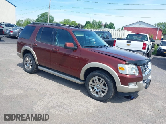 2009 Ford Explorer Eddie Bauer with VIN 1FMEU74E29UA36878, listed as a IAAI auction lot 42398336 with 106,191 mi miles and . Bid and sale history available at DreamBid. Image 1.