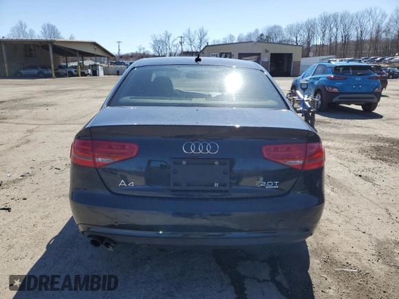 2014 Audi A4 Premium with VIN WAUBFAFL9EN040745, listed as a Copart auction lot 49696325 with 137,154 mi miles and Salvage Title. Bid and sale history available at carsss.com. Image 6.