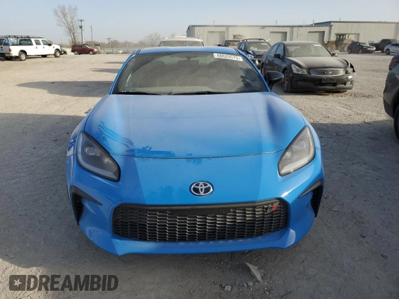 2022 Toyota GR86 Premium with VIN JF1ZNBE18N9751894, listed as a Copart auction lot 48620575 with 50,709 mi miles and Salvage Title. Bid and sale history available at carsss.com. Image 5.