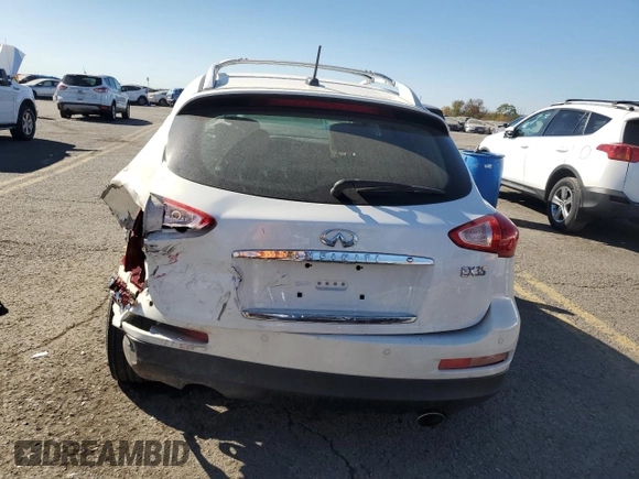 2008 Infiniti EX Journey with VIN JNKAJ09F38M361699, listed as a Copart auction lot 76582944 with 195,003 mi miles and Salvage Title. Bid and sale history available at DreamBid. Image 6.