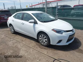 2016 Toyota Corolla L with VIN 2T1BURHE5GC548304, listed as a IAAI auction lot 42072708 with 118,227 mi miles and . Bid and sale history available at DreamBid. Image 1.