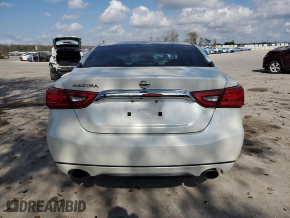 2016 Nissan Maxima SV with VIN 1N4AA6AP6GC442425, listed as a Copart auction lot 44495875 with 118,779 mi miles and Salvage Title. Bid and sale history available at DreamBid. Image 6.