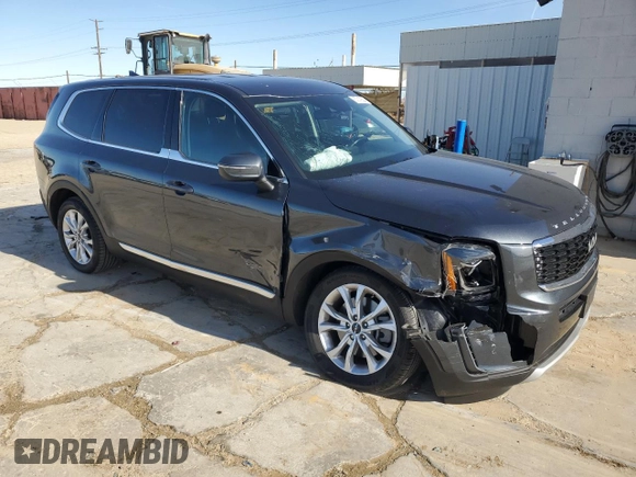 2022 Kia Telluride LX z VIN 5XYP24HC4NG280943, wystawiony jako Copart lot #87219584 z przebiegiem 50 369 mil mil oraz Szkoda całkowita • Salvage title. Historia ofert i sprzedaży dostępna na DreamBid. Obrazek 4.