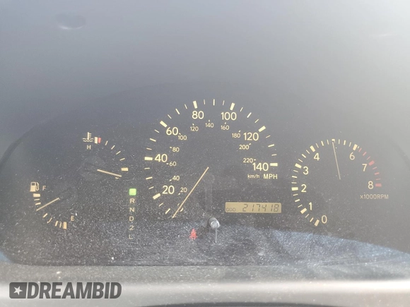 2001 Lexus RX 300 with VIN JTJHF10U410214188, listed as a Copart auction lot 75547664 with 217,418 mi miles and Salvage Title. Bid and sale history available at carsss.com. Image 9.