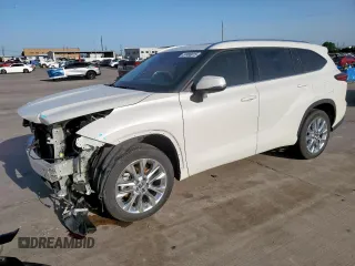 2021 Toyota Highlander Limited z VIN 5TDYZRAH9MS515552, wystawiony jako Copart lot #57480015 z przebiegiem 31 704 mil mil oraz Szkoda całkowita • Salvage title. Historia ofert i sprzedaży dostępna na DreamBid. Obrazek 1.
