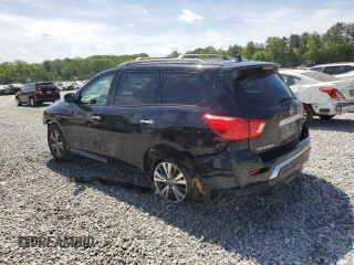 2019 Nissan Pathfinder SL with VIN 5N1DR2MM7KC642471, listed as a Copart auction lot 53975115 with 155,887 mi miles and Salvage title. Bid and sale history available at DreamBid. Image 2.
