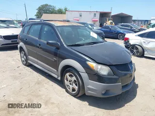 2004 Pontiac Vibe with VIN 5Y2SL62814Z459562, listed as a IAAI auction lot 42129655 with 110,612 mi miles and . Bid and sale history available at DreamBid. Image 1.
