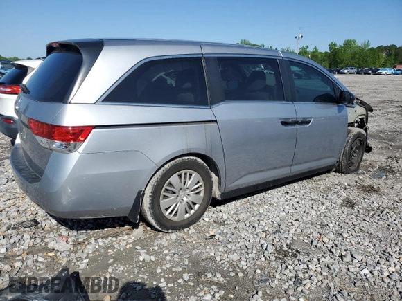 2016 Honda Odyssey LX с VIN 5FNRL5H2XGB119803, выставлен на аукционе Copart как лот 52343755 с пробегом 98 399 миль миль и Списание • Salvage title. История ставок и продаж доступна на DreamBid. Изображение 3.