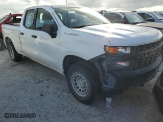 2019 Chevrolet Silverado 1500 Work Truck with VIN 1GCRYAEF3KZ397527, listed as a Copart auction lot 74936094 with 112,249 mi miles and Salvage Title. Bid and sale history available at carsss.com. Image 4.