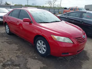2007 Toyota Camry CE with VIN 4T1BE46K77U109046, listed as a IAAI auction lot 41870289 with 129,027 mi miles. Bid and sale history available at carsss.com. Image 1.