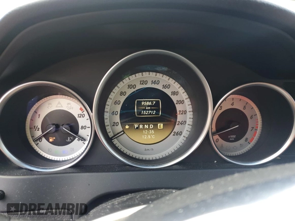 2012 Mercedes-Benz C 300 Sport with VIN WDDGF8BB8CA615829, listed as a Copart auction lot 53259485 with 152,712 mi miles and Clean Title. Bid and sale history available at DreamBid. Image 9.