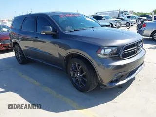 2017 Dodge Durango R/T with VIN 1C4SDJCT7HC678926, listed as a IAAI auction lot 42030357 with 142,084 mi miles and . Bid and sale history available at carsss.com. Image 1.